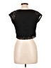 Express Black Short Sleeve Top Size L - photo 2