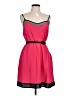 Sequin Hearts 100% Polyester Color Block Pink Cocktail Dress Size L - photo 1