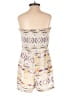 BB Dakota 100% Polyester Tie-dye Ivory Romper Size M - photo 2