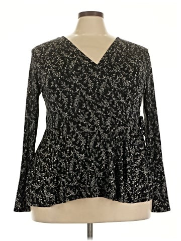 White Birch Long Sleeve Blouse (view 1)