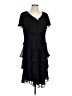 Unbranded 100% Polyester Black Cocktail Dress Size 10 - photo 1