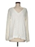 Gold Hawk Ivory Long Sleeve Blouse Size M - photo 1