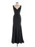 Xscape Solid Black Gray Cocktail Dress Size 6 - photo 1