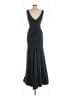 Xscape Solid Black Gray Cocktail Dress Size 6 - photo 2