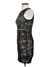 Crystal Doll Floral Black Cocktail Dress Size 0 - photo 5