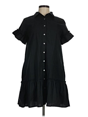 J.Crew Factory Store Short Sleeve Button-Down Shirt (view 1)
