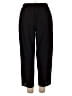 Unbranded Solid Black Casual Pants Size XL - photo 2