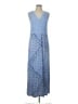 L.L.Bean Blue Casual Dress Size L - photo 1
