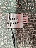 Hello Molly 100% Polyester Green Short Sleeve Blouse Size 8 - photo 3