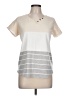 Unbranded Ivory Short Sleeve Top Size L (estimated) - photo 1