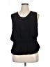 DR2 100% Viscose Black Sleeveless Blouse Size XL (petite) - photo 1