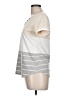 Unbranded Ivory Short Sleeve Top Size L (estimated) - photo 5