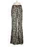 Sadie & Sage 100% Polyester Floral Gold Casual Pants Size M - photo 1