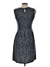 Max Studio Paisley Blue Casual Dress Size L - photo 2