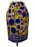 Baraschi 100% Polyester Print Purple Formal Skirt Size 2 - photo 1
