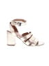 Madewell 100% Leather Ivory Sandals Size 8 - photo 1