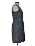 Max Studio Paisley Blue Casual Dress Size L - photo 4