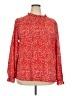 BTFBM 100% Polyester Red Long Sleeve Blouse Size XXL - photo 1