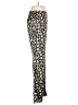 Sadie & Sage 100% Polyester Floral Gold Casual Pants Size M - photo 4