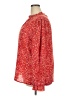 BTFBM 100% Polyester Red Long Sleeve Blouse Size XXL - photo 5