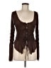 Zara Brown Long Sleeve Top Size M - photo 1