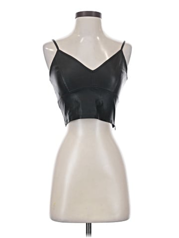 Aqua Sleeveless Top (view 1)