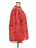 BTFBM 100% Polyester Red Long Sleeve Blouse Size XXL - photo 4