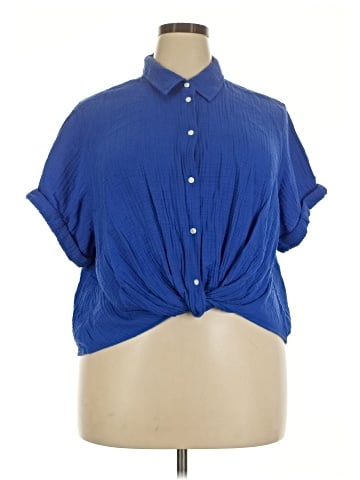 Universal Thread Short Sleeve Blouse (view 1)