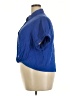 Universal Thread 100% Cotton Blue Short Sleeve Blouse Size XL - photo 5