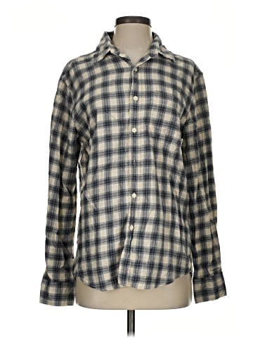 American Eagle Outfitters Long Sleeve Button-Down Shirt (view 1)