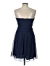 David's Bridal 100% Polyester Blue Cocktail Dress Size 10 - photo 2