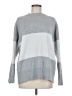 Hippie Rose 100% Polyester Color Block Gray Pullover Sweater Size M - photo 1