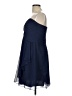 David's Bridal 100% Polyester Blue Cocktail Dress Size 10 - photo 5