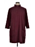 North Style Burgundy 3/4 Sleeve Top Size 1X - photo 1