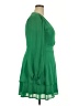 Cato Solid Green Cocktail Dress Size 14 - photo 4