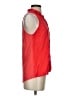 Splendid 100% Rayon Red Sleeveless Button-Down Shirt Size S - photo 4