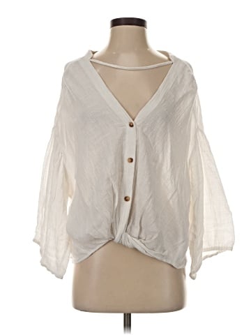 Mustard Seed 3/4 Sleeve Blouse (view 1)