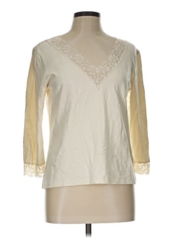 Lauren by Ralph Lauren 3/4 Sleeve Top (view 1)