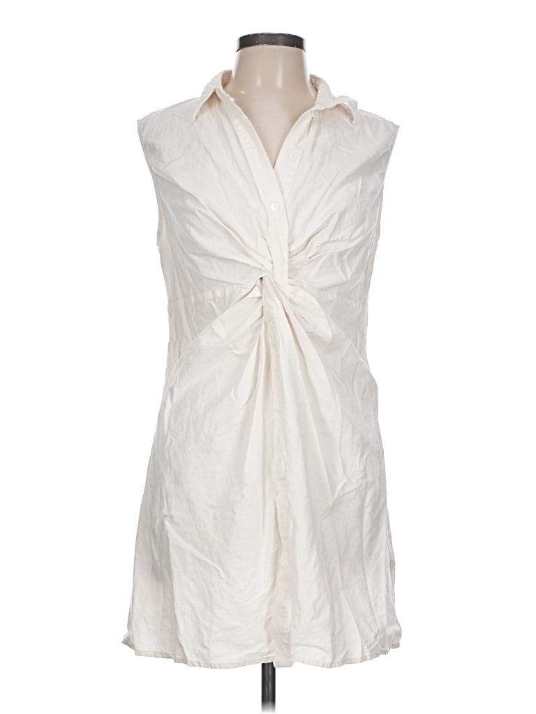 Pre-owned French Connection Casual Dress In Ivory