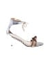 Loeffler Randall Silver Heels Size 9 - photo 1