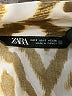 Zara Animal Print Brown 3/4 Sleeve Blouse Size S - photo 7