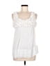 ECI White Sleeveless Blouse Size 6 - photo 1