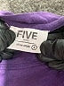 FIVE Purple Short Sleeve T-Shirt Size S - photo 4