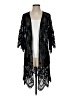 Assorted Brands Black Kimono Size S (estimated) - photo 1