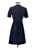 Gap Solid Blue Casual Dress Size S - photo 2