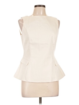 Line & Dot Sleeveless Blouse