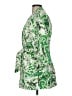 Zara Tropical Green Trenchcoat Size M - photo 5