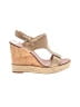 Coach Tan Wedges Size 8 - photo 1