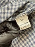 Unbranded 100% Polyester Houndstooth Gray Long Sleeve Blouse Size XL - photo 7