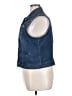 Chico's Solid Blue Denim Vest Size XL (3) - photo 5